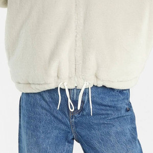 El mejor proveedor Sudadera con capucha de piel de gran tamaño de invierno de moda para mujer Cremallera Esponjosa Personalizada Venta caliente OEM Sudadera con capucha de piel de invierno - Product Image 4