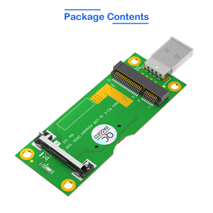 <span class=keywords><strong>Mini</strong></span> <span class=keywords><strong>PCIe</strong></span> để <span class=keywords><strong>USB</strong></span> <span class=keywords><strong>Adapter</strong></span> với khe cắm thẻ Sim 3G/4G mô-đun tương thích Tiêu chuẩn/Micro/Nano Sim máy tính xách tay mở rộng không dây PCB kho - Product Image 6