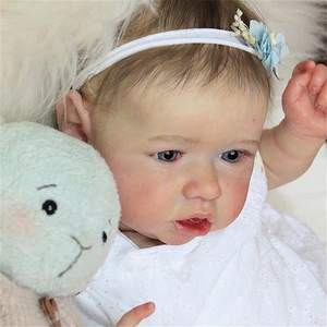 50cm 20inch Beautiful Eyes <span class=keywords><strong>Baby</strong></span> Newborn Dolls Cute Soft Silicone Vinyl Reborn <span class=keywords><strong>Baby</strong></span> Dolls para venda - Product Image 2