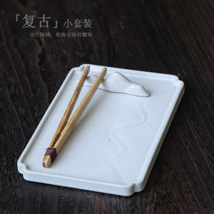Retro Kung Fu <b>Tea</b> Set One <b>Pot</b> Four Cups Porcelain <b>Small</b> Gift Set - Product Image 5