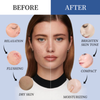 CHUSN Blue Lavender Jelly Mask Powder untuk Menenangkan & Mencerahkan Kulit, Terapi Warna yang Menenangkan SPA, Pasokan OEM ODM Grosir Salon