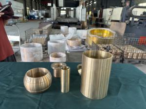 ปลอกทองเหลืองทองแดงบูช C95400 C83600บริ่งซินเทอร์ตลับลูกปืนความแม่นยำสูงปลอกทองแดงปรับแต่งได้ C86300บูชทองเหลืองบรอนซ์ - Product Image 4