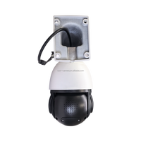 Ensemble de surveillance CCTV filaire longue portée 4K 8MP pour extérieur, caméra IP de sécurité PTZ