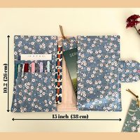 Coton Journal Pouch Pen Organizer Book Cover Planner Sleeve Book Cover Protector Notebook Cover