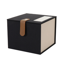 Boîte d'emballage pour cadre photo en matériaux recyclés avec doublure en éponge, gaufrage et lamination mate de qualité supérieure, personnalisable OEM ODM pour thé et café