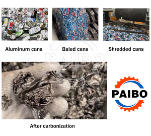 <span class=keywords><strong>Four</strong></span> de <span class=keywords><strong>nettoyage</strong></span> thermique pour condensateurs métalliques PAIBO, <span class=keywords><strong>four</strong></span> de décapage de peinture, carbonisation continue, élimination de la peinture, économie d'énergie, 7CBM - Product Image 5