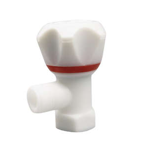 Robinet d'angle en plastique pour l'arrivée d'eau domestique, faible MOQ, en stock, à vendre - Product Image 4