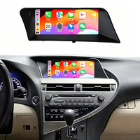 Autoradio Android 13 de 10,25 pouces avec GPS intégré, écran partagé, aide au recul et TV pour Lexus RX 2009-2015 CarPlay
