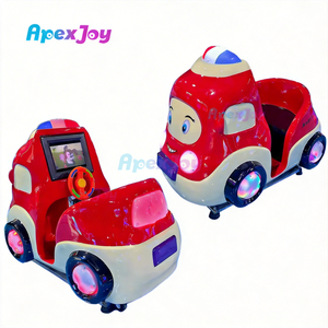 DiDi FireEngine - Precio de Fábrica, Juego Mecánico Infantil de Fibra de Vidrio, 1 Año de Garantía, Máquina de Columpio que Funciona con Monedas, Juegos Interactivos para Niños - Product Image 2