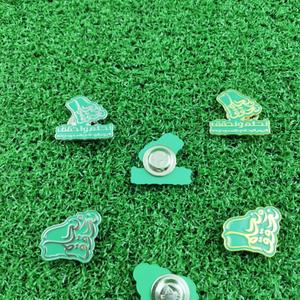 סיטונאי חוצה גבולות סיטונאי זהב ערביה מצופה זהב סדרת מתכת קוקוס קריקטורה מתנה סמל למזרח התיכון מגולף - Product Image 2