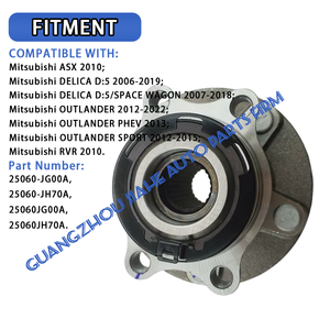 Cuscinetto Mozzo Ruota per Mitsubishi Outlander ASX Peugeot 4008 Citroen <span class=keywords><strong>C4</strong></span> <span class=keywords><strong>Aircross</strong></span> 3785A035 3785A064 3DACF037D-16 VKBA7663 MR992374 - Product Image 2