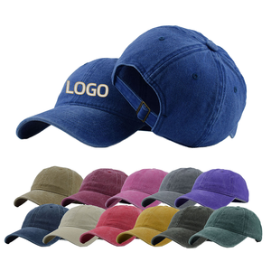Gorra de Béisbol Unisex de 6 Paneles de Algodón, Color Sólido, Cierre de Hebilla Ajustable, Logotipo Bordado en el Panel Frontal, Gorra Casual para Adultos - Product Image 1