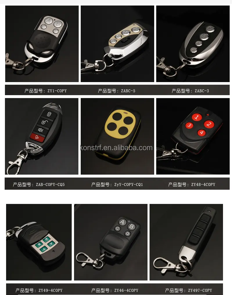 Factory Lowest price Copy remote control Clonner machine Remote garage door Wireless Remote Control Key Code Duplicator