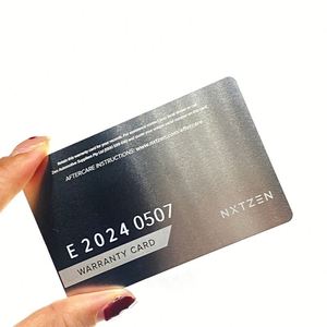 Usine fournissant des cartes de visite intelligentes NFC en acier inoxydable pour cadeaux promotionnels - Product Image 3
