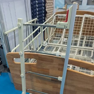 Aluminum Alloy <b>Folding</b> Guardrail 35 In Six Level Patient Anti Fall Rail Nursing Hospital <b>Bed</b> Handrail Accessories - Product Image 1