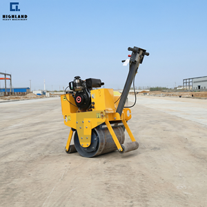 เครื่องบดอัดถนนแบบมือถือ HIR-YL708 ขนาด 500 กก. ล้อเดียว ระบายความร้อนด้วยอากาศ - Product Image 3
