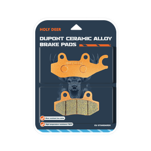 Adatto per le pastiglie dei freni anteriori e posteriori e pastiglie dei freni a disco di KymCO CK150T-5-13 come 150 e <span class=keywords><strong>Lek</strong></span> 150 - Product Image 1