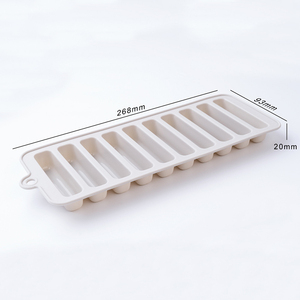 แม่พิมพ์ซิลิโคนแท่งน้ำแข็งยาว 10 ช่อง ใช้ซ้ำได้ สำหรับเครื่องดื่ม ช็อกโกแลต และอาหารเด็ก - Product Image 3