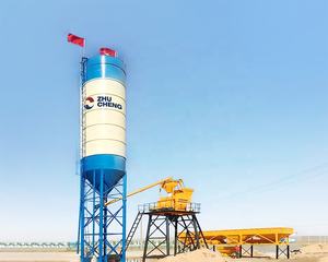 Petite centrale de production de béton stationnaire de 35 m³/h avec pompe malaxeuse JS750 et moteur, contrôle entièrement automatique, haute efficacité, en promotion - Product Image 6