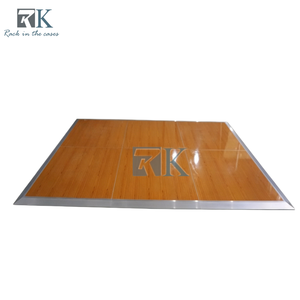 Portable Popular Shiny and Matte Yellow Dance Floor - Product Image 5