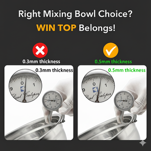 مصنع مخصص قسط المصقول الفولاذ المقاوم للصدأ مجموعة أغطية محكمة الغلق-أوعية التعشيش الصديقة-للاستخدام المنزلي والمطبخ - Product Image 2