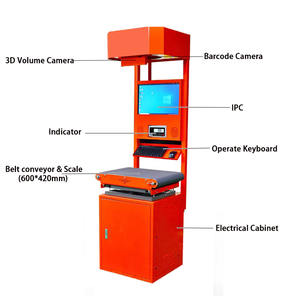 Máquina de Pesagem e Escaneamento de Dimensões Estáticas para E-commerce, Sistema DWS com Classificador - Product Image 2