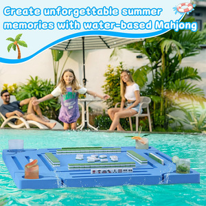 <span class=keywords><strong>Mesa</strong></span> de Mahjong Flotante, EVA Ecológica, Impermeable, para Fiestas en la Piscina, Juego de Cartas, Tapete Integrado, Compatible con <span class=keywords><strong>Sam</strong></span>'s Club - Product Image 3