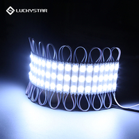 SMD DC 12V impermeable módulos de led de alta brillante al aire libre de la luz 1,2 W 3 W Leds 2835 inyección módulo LED para publicidad signo caja