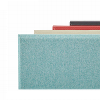 Panneau acoustique moderne recouvert de tissu, multi-épaisseurs, classe de résistance au feu B1, NRC 0.9, réduction du bruit, chambre à coucher, hôtel, appartement