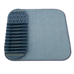 Alfombrilla <span class=keywords><strong>de</strong></span> secado <span class=keywords><strong>de</strong></span> <span class=keywords><strong>platos</strong></span> <span class=keywords><strong>de</strong></span> microfibra con estante plegable, almohadilla <span class=keywords><strong>de</strong></span> secado para <span class=keywords><strong>platos</strong></span>, cuencos <span class=keywords><strong>y</strong></span> utensilios, estante <span class=keywords><strong>de</strong></span> secado para fregadero para mostrador <span class=keywords><strong>de</strong></span> cocina - Product Image 1