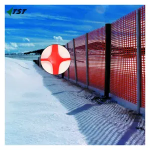 Cam HDPE nhựa an toàn lưới hàng rào cho hàng rào giao thông