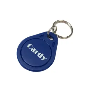 125KHz RFID Keychain T5577 Key Fob Access Control Tag Low Frequency Silkscreen Printing