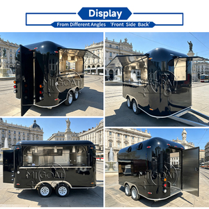 Remolque Comercial Mediano para Comida, Carrito Móvil para Hot Dogs, Papas Fritas, Fideos y Pasta, Remorque Food Truck en Venta en <span class=keywords><strong>España</strong></span> y Filipinas - Product Image 2