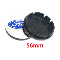 Cache-moyeux de roue de voiture 54mm 56mm 60mm 68mm pour Ford Fiesta Mondeo Fusion Explorer Escape Focus, accessoires de style pour jantes
