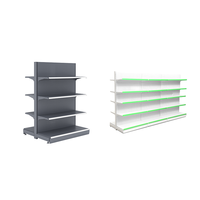 Étagères de supermarché Gui Chang, unité de présentation réglable pour épicerie, rayonnage de présentation à niveaux ajustables