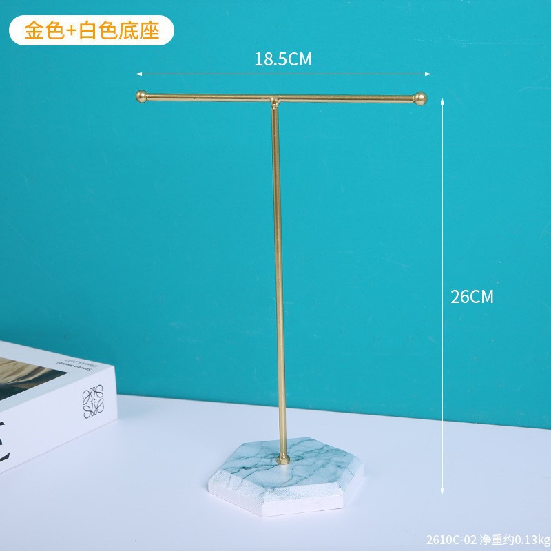 2610C-02 - Gold and White Base