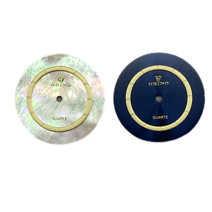 Orino parelmoer wijzerplaat met speciale uurmarkeringen, natuurlijke parelmoer horlogewijzerplaten voor dames, 30 mm formaat - Product Image 3