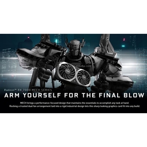 Tarjeta Gráfica para Juegos 2023 RX <span class=keywords><strong>7600</strong></span> MECH 2X Classic 8GB GDDR6 OC, Salida PCIe DP HD para Escritorio - Product Image 6
