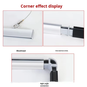 流行广告牌钢丝绳葫芦商用铝合金导轨环保吊顶超市特别促销 - Product Image 4