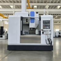 Centre d'usinage vertical CNC haute précision VMC855 4 axes, système Syntec, broche BT40 8000 tr/min, pour métaux lourds