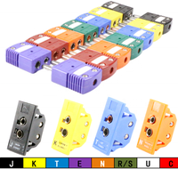 Fiches mâles et femelles de type K de qualité