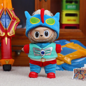 Labubu <b>Doll</b> Clothes Ultraman Macaron Five Piece Set Universal Fit For Gen 1 3 <b>Dolls</b> Outfit Accessories - Product Image 4