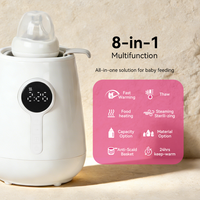 Chauffe-biberon pour lait maternel avec fonction de stérilisation, chauffe-lait individuel, produit pour bébé, chauffe-biberon pour l'alimentation des bébés