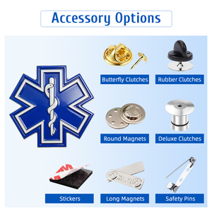 Broches personnalisées en émail souple avec symboles médicaux de radiologie, badges de rayons X et de risque biologique, broches métalliques pour la santé, prix direct usine ancienne. - Product Image 2