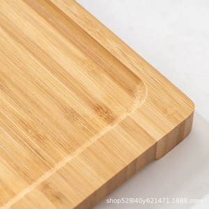 Großhandel kleine billige lange Lebensmittel Holz Tee Kaffee rechteckige Trocken frucht Tablett runde Holz Service Tablett - Product Image 5