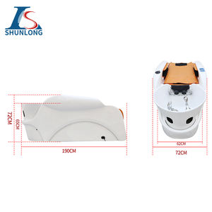 Toptan Modern lüks otomatik güzellik salonu Spa mobilyaları tay masaj yatağı şampuan sandalye baş Spa şampuan Salon şampuan kase - Product Image 6