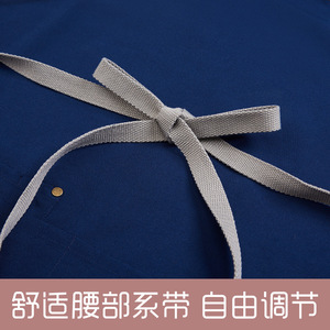 Canvas Cross-Strap <b>Aprons</b> Coffee Color Stain Resistant For Barbecue Restaurant Workwear - Product Image 4