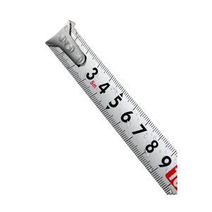 Mètre ruban rétractable à verrouillage automatique, type coque, noir, avec lame mate, idéal pour un cadeau - Product Image 5