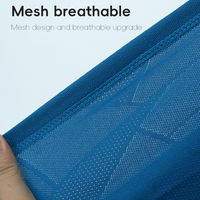 Cache-cou léger en maille respirante, protection solaire, coupe-vent, anti-poussière, écharpe de protection pour le visage et le cou, tube rafraîchissant fin, bandana