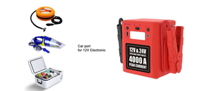Démarreur de secours professionnel pour camion - Capacité de 56000 mAh pour démarrage intensif de véhicules J39 Démarreur multifonction J39 J39 J39 - Product Image 6
